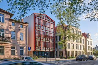 Życie w Architekturze 2025. Oliwa 501 budynek biurowo-usługowy przy Al. Grunwaldzkiej w Gdańsku. Grupa 5 Architekci Sp. z o.o. Dziedziejko, Leszczyński, Mycielski, Zelent, Grzelewski