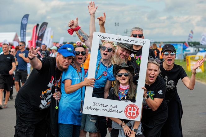 Festiwalowicze na Pol'and Rock Festivalu 2025