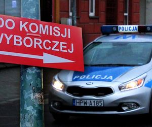 Uszkodzone plakaty i telebim z kandydatem. Policjanci interweniowali w związku z naruszeniem ciszy wyborczej