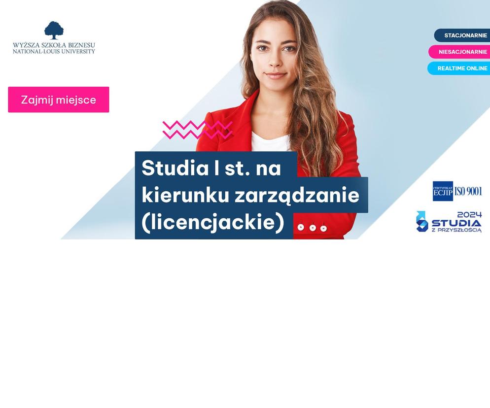 19 specjalności na studiach z zarządzania na WSB-NLU. Przegląd interesujących propozycji