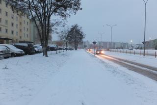 Atak zimy w Białymstoku. Pługopiaskarki wyjechały na ulice [ZDJĘCIA]