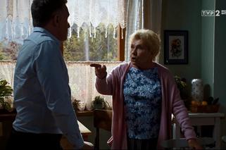 M jak miłość, odc. 1457. Barbara (Teresa Lipowska), Artur (Robert Moskwa)