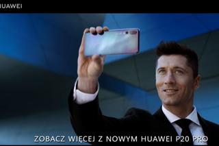 Robert Lewandowski reklamuje Huaweia