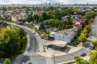 Okolice stacji metro Zacisze w Warszawie