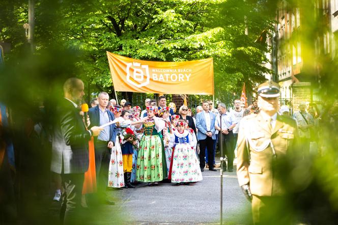 Chorzów. Pochód Ludzi Ognia w Świętego Floriana