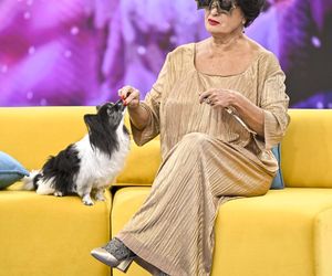 Ewa Kasprzyk z dekoltem do pępka. Tak pokazała się w programie na żywo!