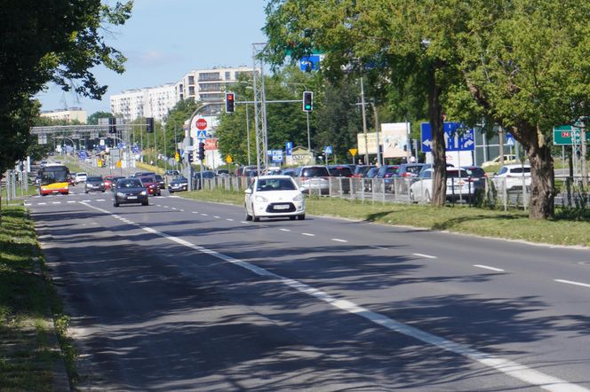Ulica Warszawska w Kielcach