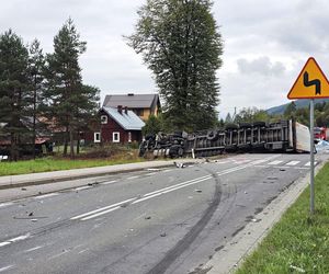 Kierowcy uważajcie na drogach.  Przypomina policja z Nowego Sącza