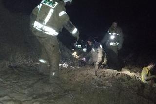 Turysta spacerował po klifie, nagle osunęła się ziemia. Dramatyczna akcja służb