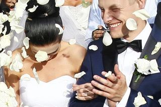 Tak wyglądał ślub Marcina Mroczka