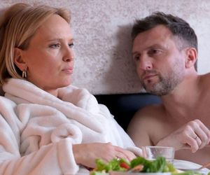 	M jak miłość odc. 1870. Dorota (Iwona Rejzner), Bartek (Arkadiusz Smoleński)