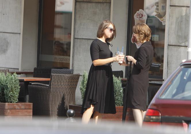 Kamila Łapicka uciekła ze stypy na kawę z koleżanką