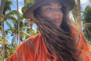 Edyta Górniak na rajskich wakacjach