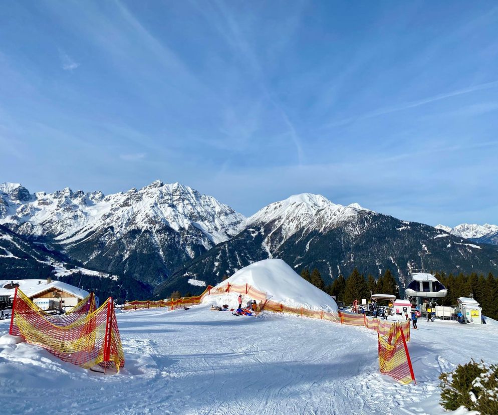 Górna stacja kolejki Serles