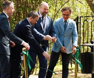 Warszawa. Zabytkowy ogród tarasowy SGGW 