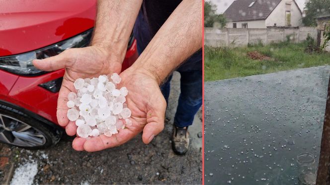 Gwałtowne burze przetaczają się przez Dolny Śląsk. Grad i utrudnienia na A4 