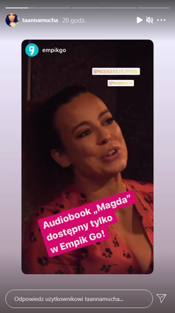 M jak miłość. Anna Mucha (Magda Budzyńska)