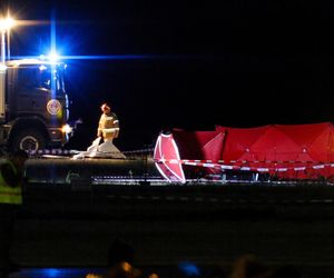 Obraz po katastrofie F-16 w Radomiu