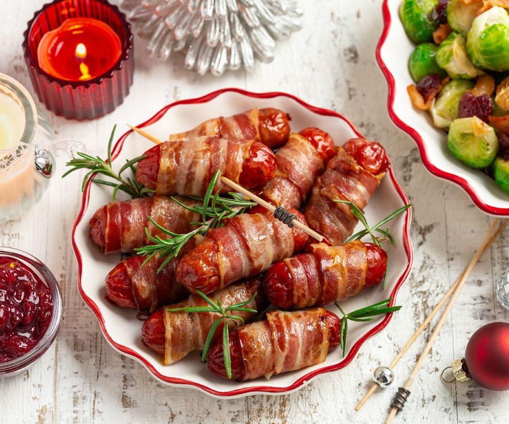 Na Sylwestra podaję świnki w kocykach. Tę wyborną przekąskę na ciepło robię z 2 składników 