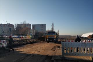 Szczecin: Na Szafera praca wre! To teraz OGROMNY plac budowy! [ZDJĘCIA]