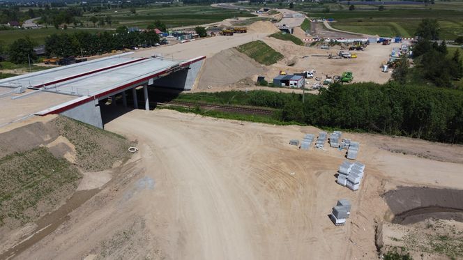 Budowa S19 na odcinku Krynice-Księżyno na Podlasiu [ZDJĘCIA]
