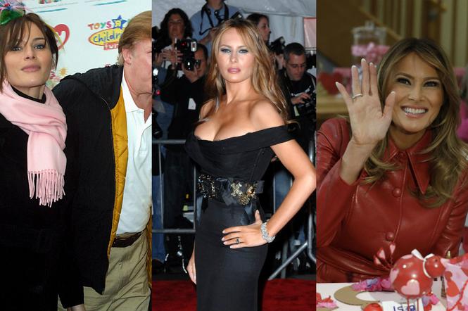 Melania Trump kiedyś i dziś