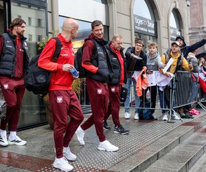 Piłkarze wyjechali na mecz Polska - Litwa