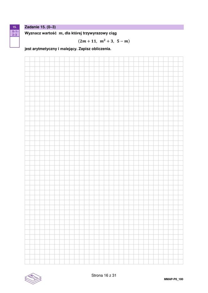 Matura 2025 - matematyka