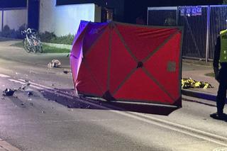 Koszmarny wypadek po Piasecznem. Motocyklista wbił się w samochód