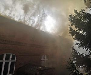 Pożar budynku mieszkalnego w Złocieńcu 