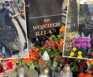 W Katowicach odwiedziliśmy groby mistrzów kina i muzyki. U jednego z artystów jest zaskakująco skromnie