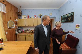 Premier Tusk spotkał się z rolnikami z Mazowsza poszkodowanymi przez nawałnicę