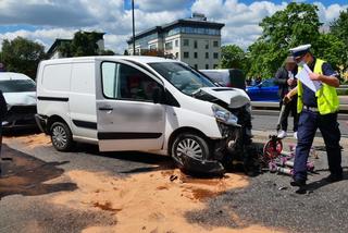 BMW roztrzaskało się na moście