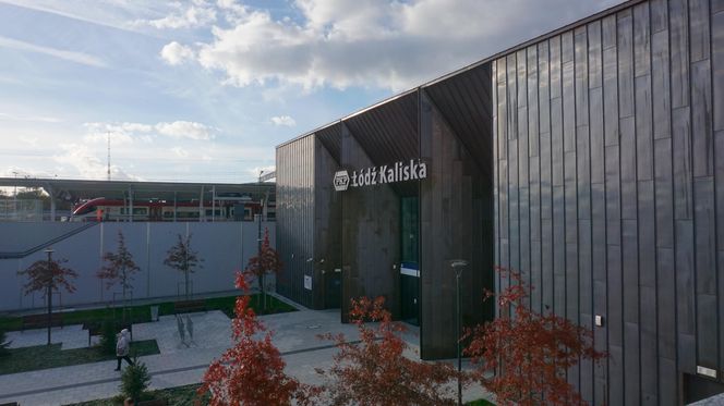 Łódź Kaliska - dworzec po remoncie