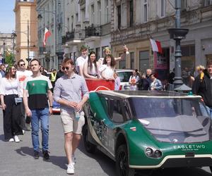 Pochód Juwenaliowy Łódzkich Uczelni. Studenci przejęli Łódź! [ZDJĘCIA]