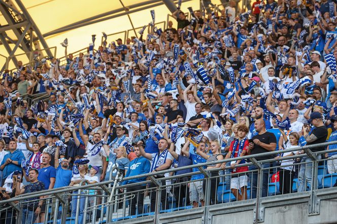 Lech Poznań - Śląsk Wrocław. Tak bawili się kibice na Enea Stadionie