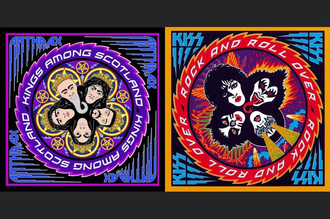 Anthrax – ‘Kings Among Scotland’ (2018) oraz Kiss - ‘Rock and Roll Over’ (1976)