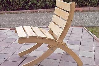 Nowoczesne krzesło ogrodowe