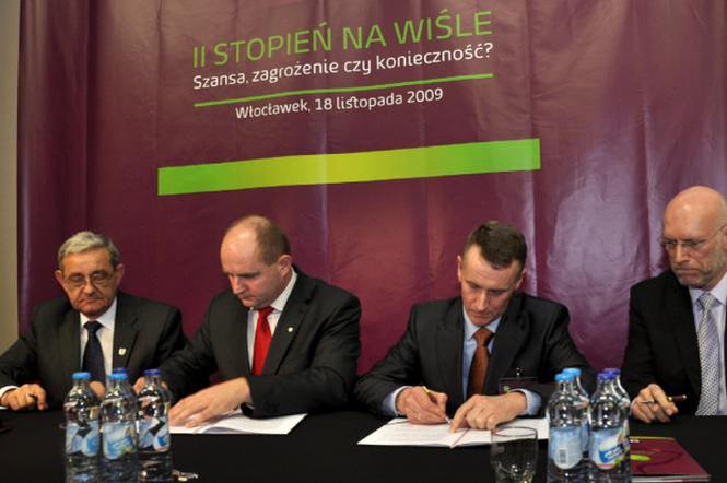 Podpisanie listu intencyjnego (18 listopada 2009, Włocławek)