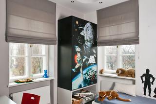 Pokój dla chłopca: kosmiczna fototapeta w pokoju dziecięcym