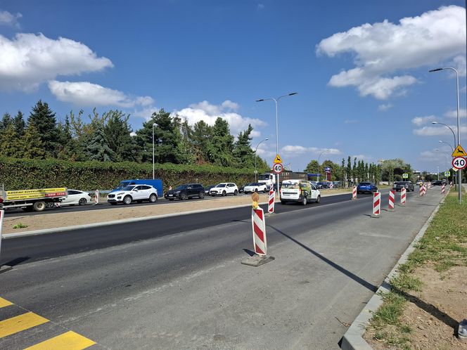 Ułatwienia dla kierowców Rzeszowie. Skrzyżowanie na Krzyżanowskiego otwarte