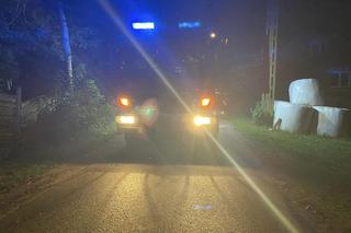 Podlaskie. Ponad 200 niedzielnych interwencji strażaków w związku z silnym wiatrem i burzami