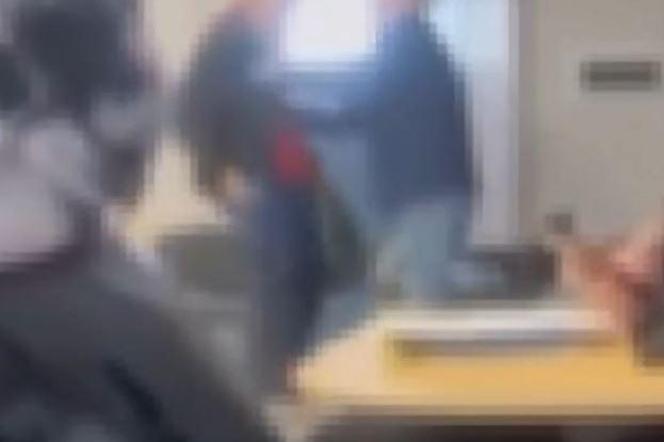 Toruń. Uczeń brutalnie wyrzucony z klasy. Wstrząsające wideo obiegło sieć