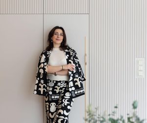 Mieszkanie w tonacji taupe - projekt Tatewik Caturowa 