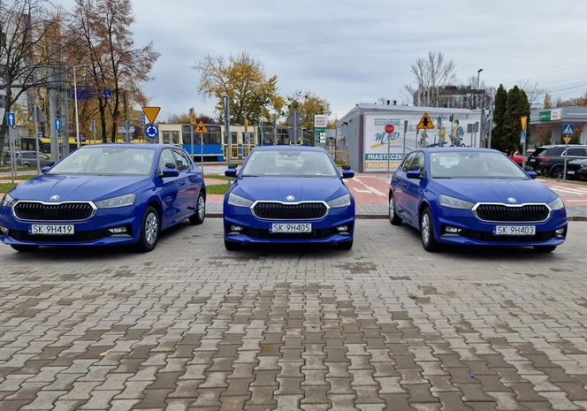 Samochody Skoda Fabia są oficjalnymi autami egzaminacyjnymi WORD Katowice