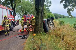 Tragiczny wypadek pod Giżyckiem. Nie żyje 54-letnia kobieta