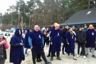 Wielkie liczenie morsów w Morawicy. Do wody weszło około stu osób! 