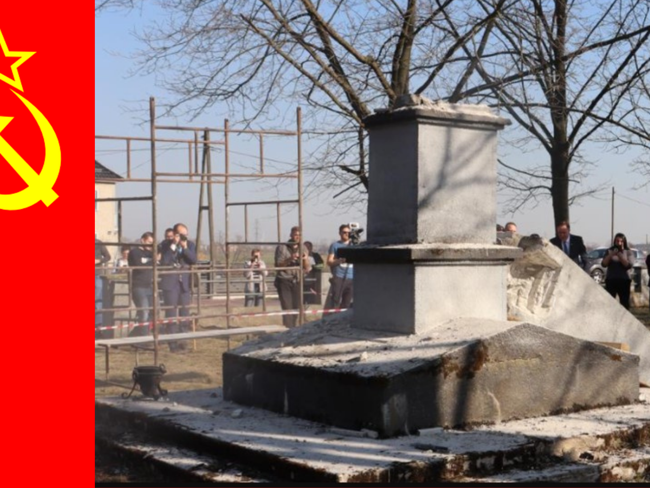 IPN przypomniał sobie o komunizmie? Z Opola ma zniknąć sowiecka gwiazda, w Chrzowicach runął pomnik Armii Czerwonej