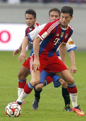 Robert Lewandowski przed mecze z Borussią Dortmund