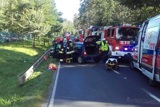 Wypadek na ul. Głuszyna w Poznaniu